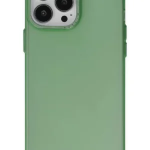 Newface İphone 13 Pro Kılıf Modos Metal Kapak - Koyu Yeşil