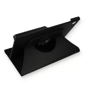 Newface Samsung Galaxy X200 Tab A8 10.5 Kılıf 360 Tablet Deri Kılıf - Siyah