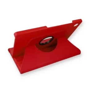 Newface Samsung Galaxy X200 Tab A8 10.5 Kılıf 360 Tablet Deri Kılıf - Kırmızı