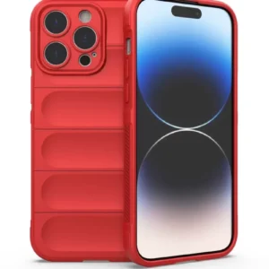 Newface İphone 14 Pro Kılıf Optimum Silikon - Kırmızı