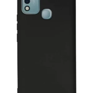 Newface İnfinix Hot 10 Play Kılıf Nano İçi Kadife Silikon - Siyah
