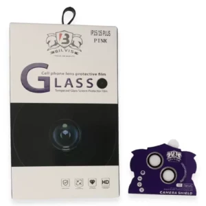 Newface İphone 15 Bilvis Titan Kamera Lens - Pembe