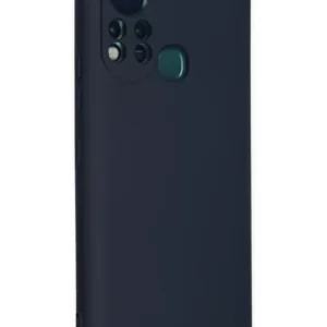 Newface İnfinix Hot 11s Kılıf Nano İçi Kadife Silikon - Lacivert