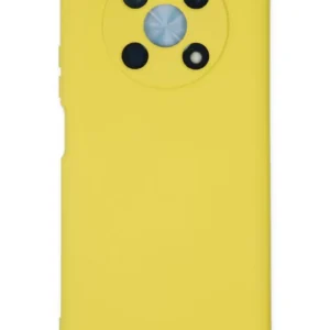 Newface Huawei Nova Y90 Kılıf Nano İçi Kadife Silikon - Sarı