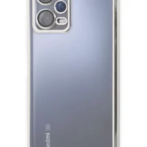 Newface Xiaomi Redmi Note 12 5g Kılıf Razer Lensli Silikon - Gümüş