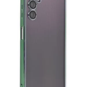 Newface Samsung Galaxy A14 4g Kılıf Razer Lensli Silikon - Yeşil