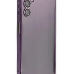 Newface Samsung Galaxy A14 4g Kılıf Razer Lensli Silikon - Mor