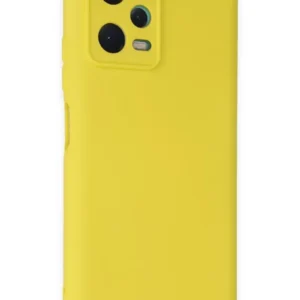Newface Xiaomi Redmi Note 12 5g Kılıf Nano İçi Kadife Silikon - Sarı