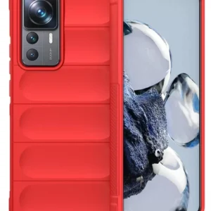 Newface Xiaomi Mi 12t Pro Kılıf Optimum Silikon - Kırmızı