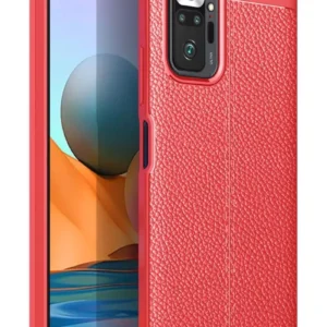Newface Xiaomi Redmi Note 10 Pro Kılıf Auto Focus Kapak - Kırmızı