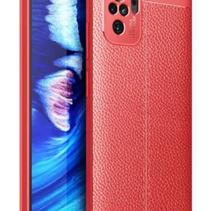 Newface Xiaomi Redmi Note 10 Kılıf Auto Focus Kapak - Kırmızı