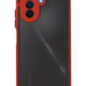 Newface Huawei Nova Y70 Kılıf Montreal Silikon Kapak - Kırmızı