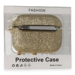 Newface Airpods Pro (1.nesil) Spell Simli Kılıf - Gold