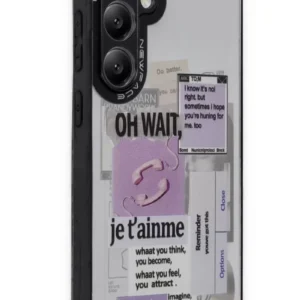 Newface Samsung Galaxy A05s Kılıf Mirror Desenli Kapak - Mirror - 4