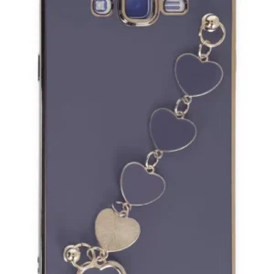 Newface Samsung Galaxy J7 Kılıf Esila Silikon - Gri