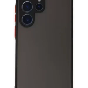 Newface Samsung Galaxy S23 Ultra Kılıf Montreal Silikon Kapak - Siyah