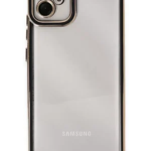Newface Samsung Galaxy A04e Kılıf Liva Lens Silikon - Siyah