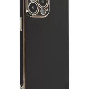 Newface İphone 14 Pro Kılıf Volet Silikon - Siyah