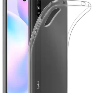 Newface Xiaomi Redmi 9a Kılıf Lüx Şeffaf Silikon - Şeffaf