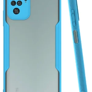 Newface Xiaomi Redmi Note 10 Kılıf Platin Silikon - Mavi