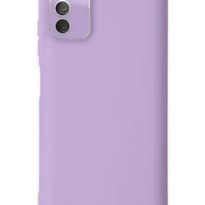 Newface Samsung Galaxy A03s Kılıf Lansman Glass Kapak - Lila