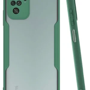 Newface Xiaomi Redmi Note 10 Kılıf Platin Silikon - Yeşil