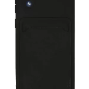 Newface Samsung Galaxy A01 Core Kılıf Kelvin Kartvizitli Silikon - Siyah