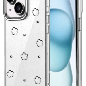 Newface Apple İphone 15 Plus Fiyonk Desenli Kapak - Desen 2