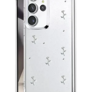 Newface Samsung Galaxy S23 Ultra Fiyonk Desenli Kapak - Desen 4