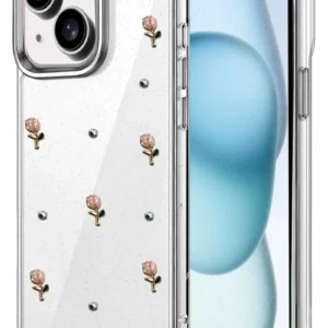 Newface Apple İphone 15 Plus Fiyonk Desenli Kapak - Desen 6