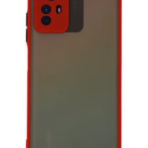 Newface Xiaomi Redmi Note 12s Kılıf Montreal Silikon Kapak - Kırmızı