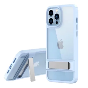 Newface İphone 13 Pro Max Kılıf Rolet Stand Kapak - Sierra Blue