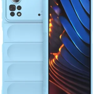 Newface Xiaomi Poco X4 Pro 5g Kılıf Optimum Silikon - Sky Blue