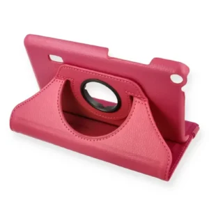 Newface Huawei Mediapad T3 7 Kılıf 360 Tablet Deri Kılıf - Pembe