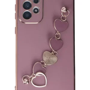 Newface Samsung Galaxy A33 5g Kılıf Esila Silikon - Mor