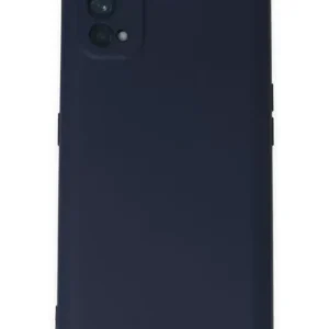 Newface Realme 7 Pro Kılıf Nano İçi Kadife Silikon - Lacivert