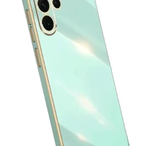 Newface Samsung Galaxy S25 Ultra Kılıf Volet Silikon - Açık Yeşil