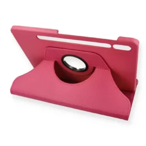 Newface Samsung Galaxy T870 Tab S7 11 Kılıf 360 Tablet Deri Kılıf - Pembe