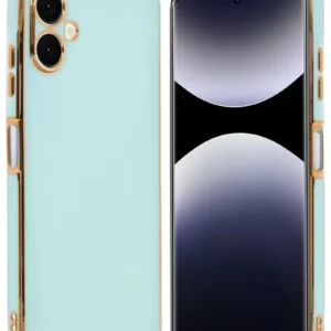 Newface Samsung Galaxy A06 Kılıf Volet Silikon - Açık Yeşil