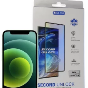 Newface Samsung Galaxy S23 Ultra Durable Full Glue Curved Cam