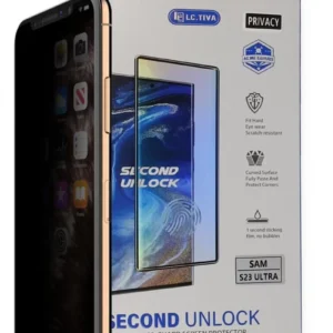 Newface Samsung Galaxy S23 Ultra Durable Full Glue Curved Hayalet Cam