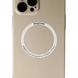 Newface İphone 12 Pro Kılıf Jack Magneticsafe Lens Silikon - Gold