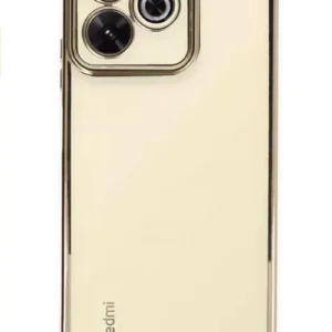 Newface Xiaomi Redmi 13 4g Kılıf Razer Lensli Silikon - Gold