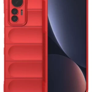 Newface Xiaomi Mi 12 Lite Kılıf Optimum Silikon - Kırmızı