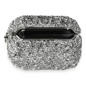 Newface Airpods 3 (3.nesil) Mira Taşlı Kılıf - Gümüş