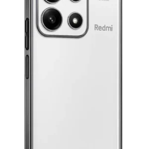 Newface Xiaomi Poco X6 Pro Kılıf Razer Lensli Silikon - Gümüş