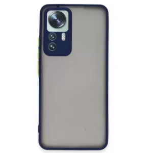 Newface Xiaomi Mi 12t Pro Kılıf Montreal Silikon Kapak - Lacivert