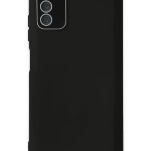 Newface Samsung Galaxy A03s Kılıf Lansman Glass Kapak - Siyah
