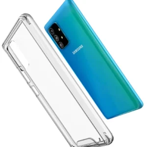 Newface Samsung Galaxy A91 / S10 Lite Kılıf Lüx Şeffaf Silikon