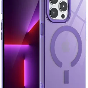 Newface İphone 13 Pro Kılıf Troy Magsafe Kapak - Mor